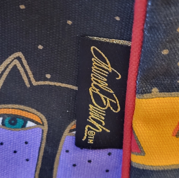 Laurel Burch NWT Large Cavas Tote LB7910 5 Cats - Picture 8 of 11
